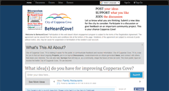 Desktop Screenshot of beheardcove.org